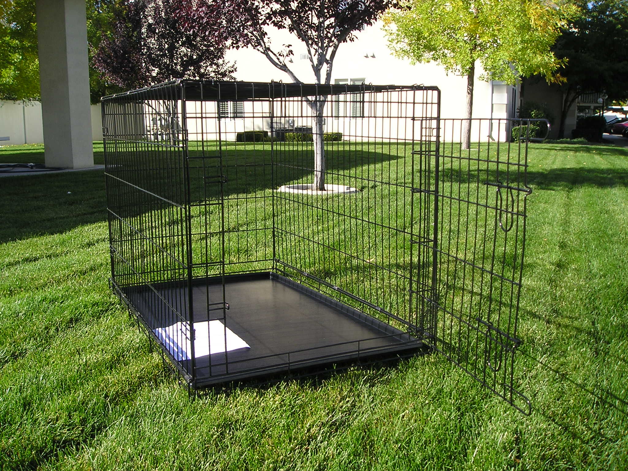 extra large wire dog crate